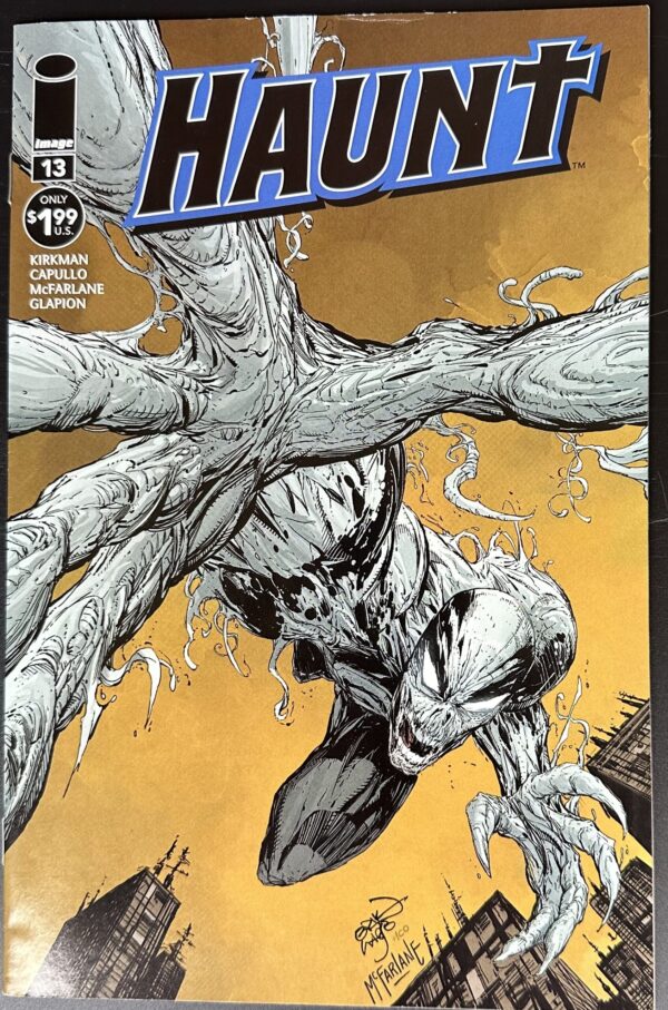 HAUNT - ISSUE #13 - COVER BY TODD McFARLANE & ERIK LARSEN