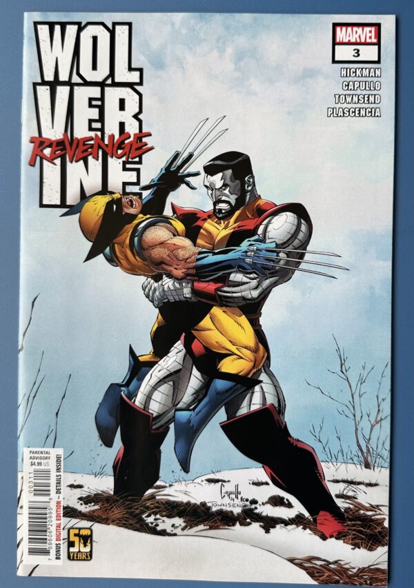 WOLVERINE REVENGE - ISSUE #3 - COVER BY CAPULLO, TOWNSEND & PLASCENCIA